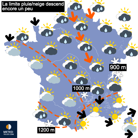 Plus calme mais souvent gris !