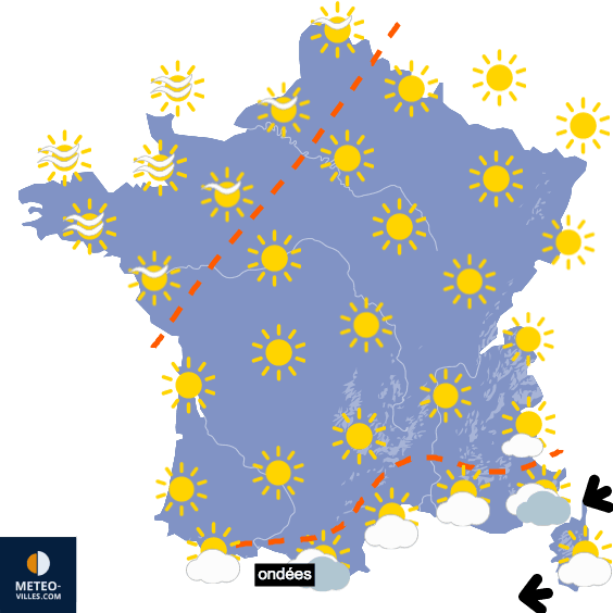 Un épisode méditerranéen éphémère