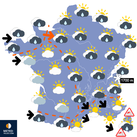 Retour du beau temps début octobre