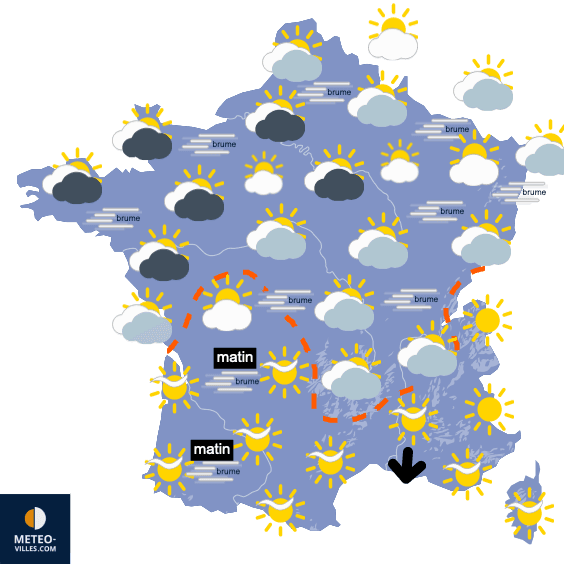 Calme et doux pendant au moins une semaine