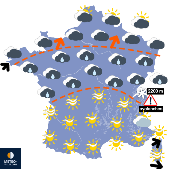 Douceur et risque de tempêtes dans le Nord-ouest
