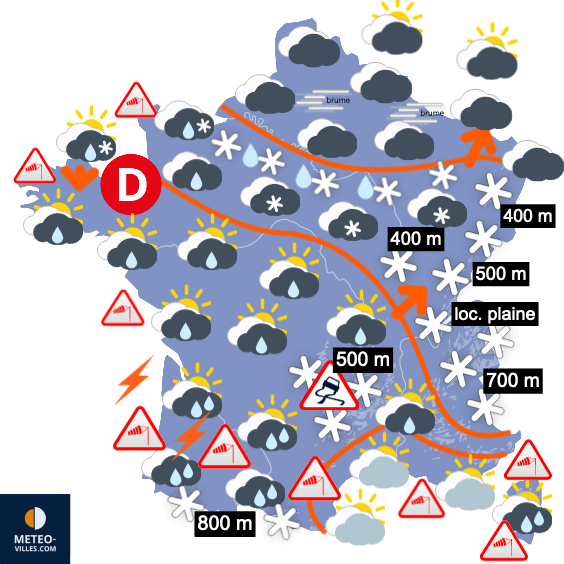 Persistance du froid jusqu'à fin janvier