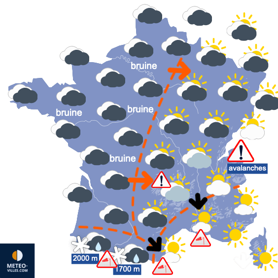 Temps calme jusqu'à la Saint-Sylvestre