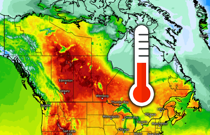 Chaleur remarquable au Canada cette fin mai : 35°C aux hautes latitudes !