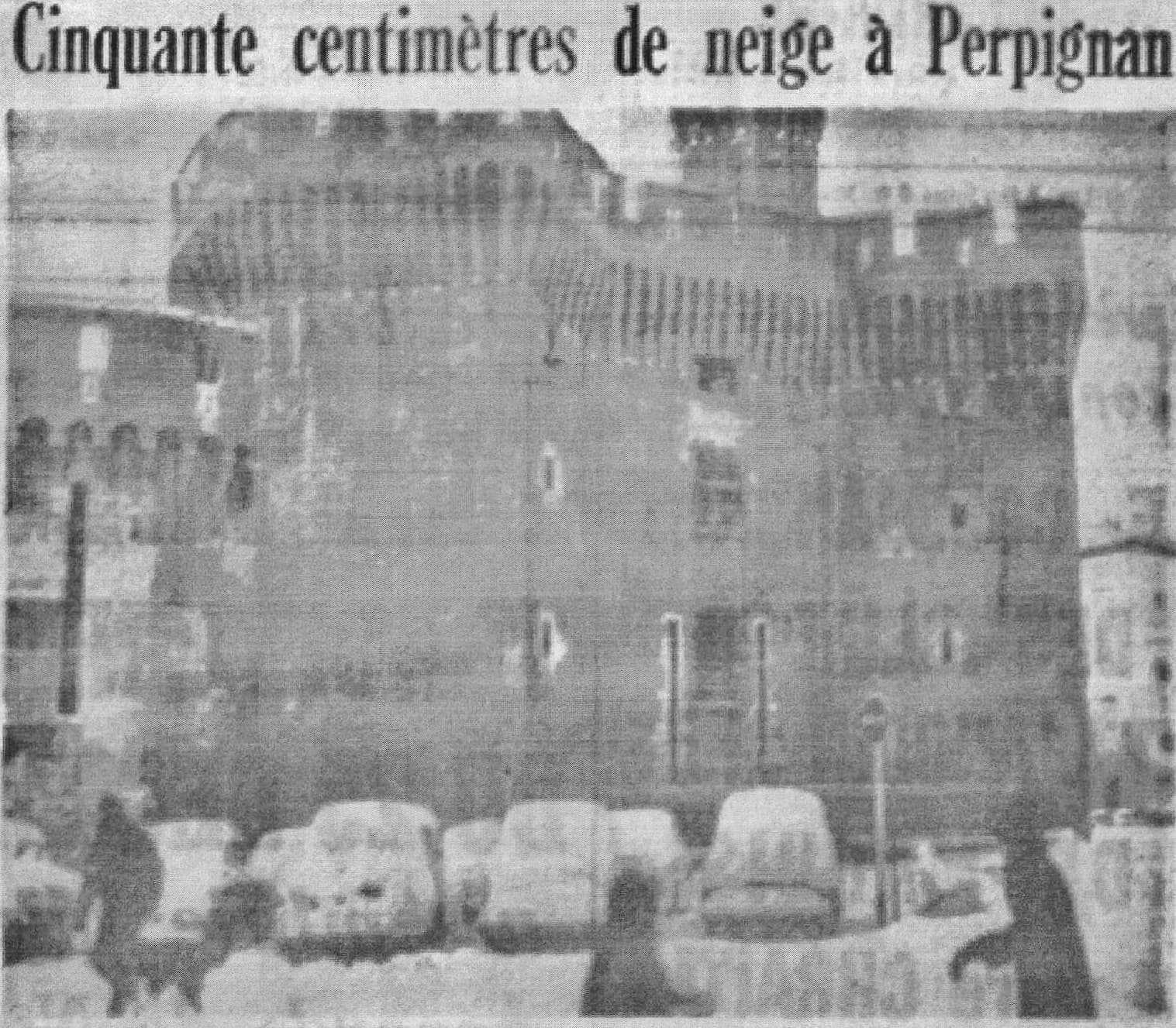 Image d'illustration pour Noël 1962 : sous la neige et dans le froid