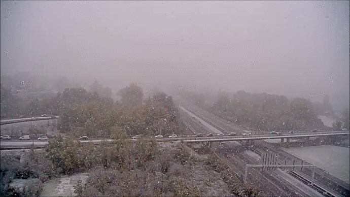 Image d'illustration pour Retour en force de la neige en France