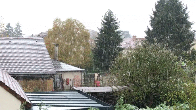 Image d'illustration pour Retour en force de la neige en France