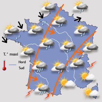Image d'illustration pour Soleil en France - Tempête en Ukraine - Neige en Grèce