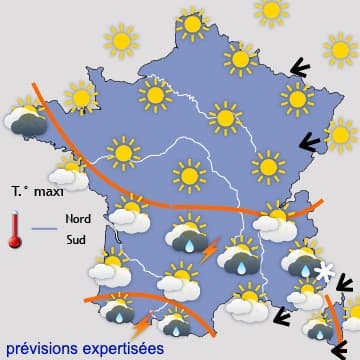 Image d'illustration pour Vers plusieurs jours de soleil... et de froid dans la moitié Nord!