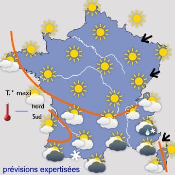 Image d'illustration pour Vers plusieurs jours de soleil... et de froid dans la moitié Nord!