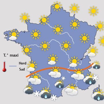Image d'illustration pour Vers plusieurs jours de soleil... et de froid dans la moitié Nord!