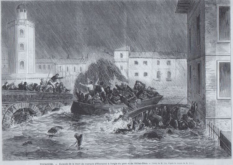 Image d'illustration pour Fortes pluies et inondations au pied des Pyrénées 