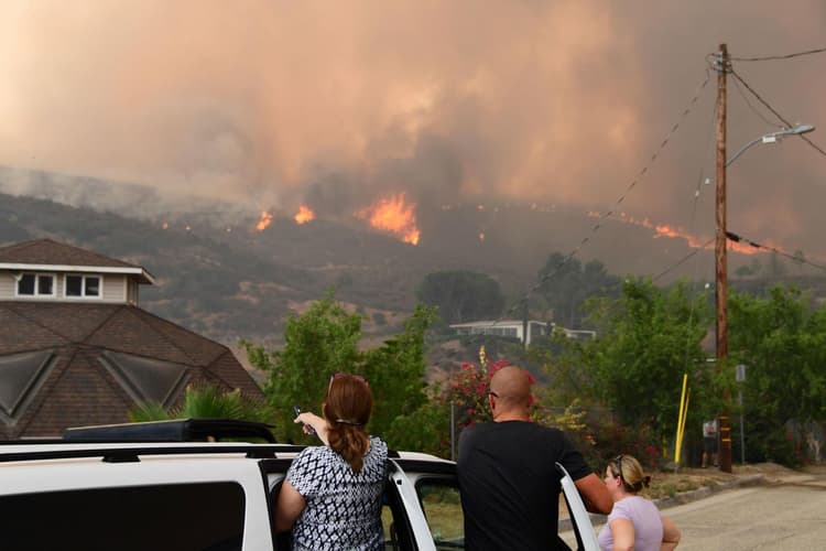 Image d'illustration pour La Californie face à la canicule et aux incendies