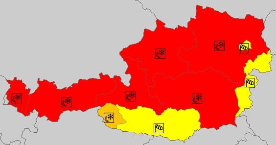 Image d'illustration pour Enneigement record dans les Alpes suisses et autrichiennes