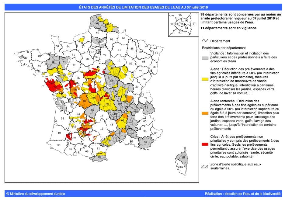 Image d'illustration pour Vers une intensification de la sécheresse en France