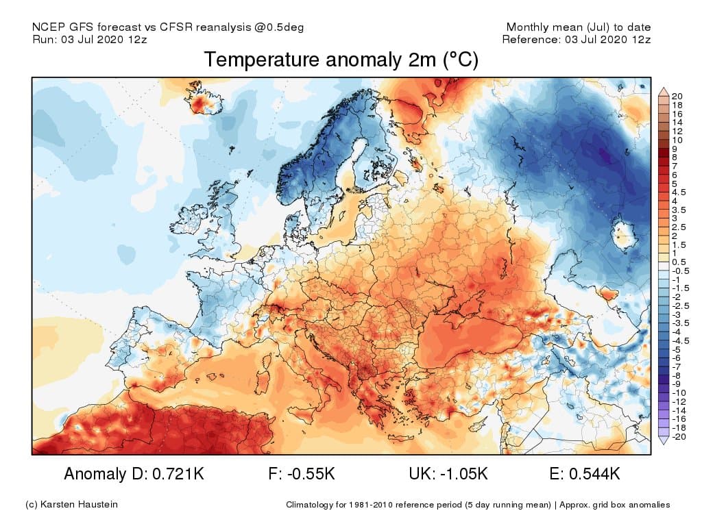 Image d'illustration pour L'actualité météo dans le monde en ce début Juillet