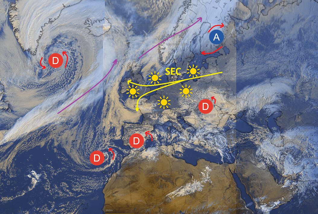 Image d'illustration pour Vers plusieurs jours de soleil... et de froid dans la moitié Nord!