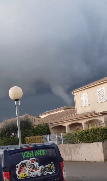 Image d'illustration pour Forts orages et tornades dans le sud de la France