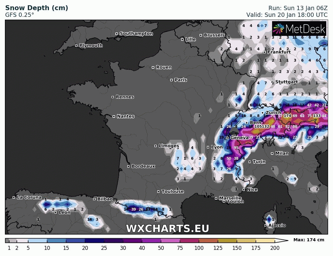 Image d'illustration pour Des signaux de froid et de neige en plaine pour fin janvier ?