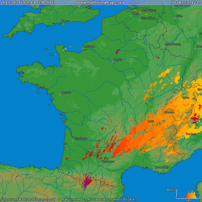 Image d'illustration pour Orages de grêle : de gros dégâts dans le Centre-Est 