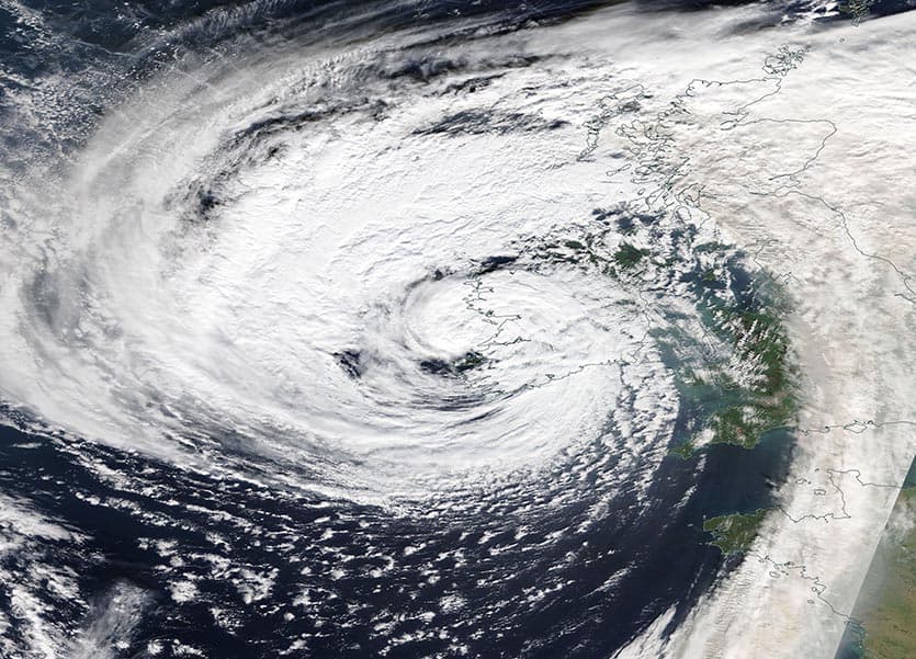 Image d'illustration pour Est-il possible de voir un ouragan tropical frapper l'Europe?