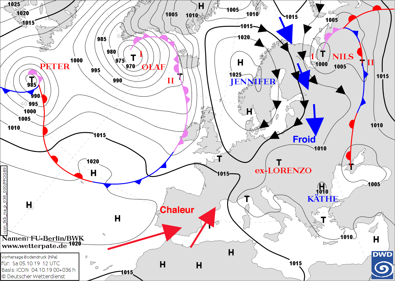 Image d'illustration pour L'Automne en Europe : théâtre d'importants contrastes thermiques