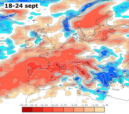 Image d'illustration pour Prévision mensuelle : persistance de contrastes en Septembre ? 