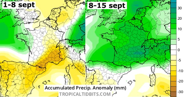 Image d'illustration pour Prévision mensuelle : persistance de contrastes en Septembre ? 