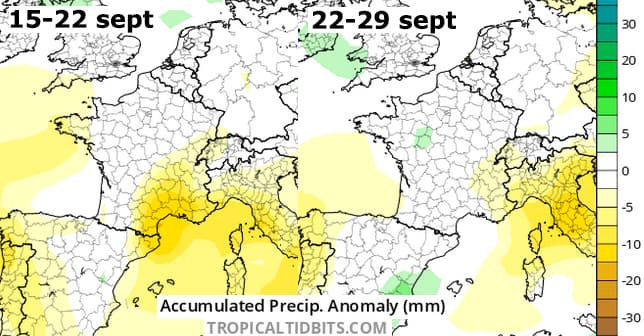 Image d'illustration pour Prévision mensuelle : persistance de contrastes en Septembre ? 