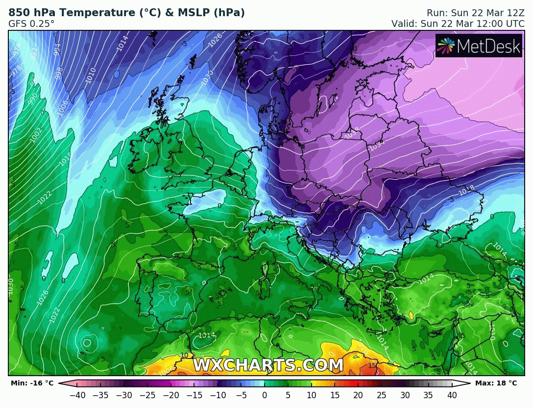 Image d'illustration pour Vers plusieurs jours de soleil... et de froid dans la moitié Nord!