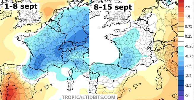 Image d'illustration pour Prévision mensuelle : persistance de contrastes en Septembre ? 