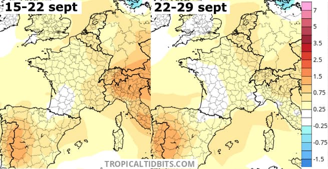 Image d'illustration pour Prévision mensuelle : persistance de contrastes en Septembre ? 