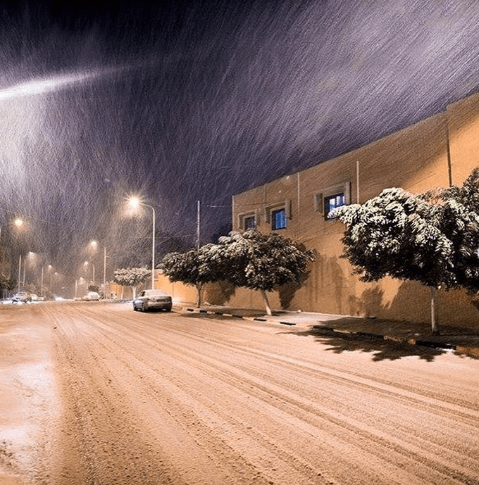 Image d'illustration pour Tempête et blizzard sur les Balkans et la Libye