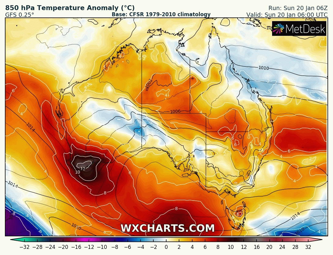 Image d'illustration pour L'Australie en proie à une canicule historique