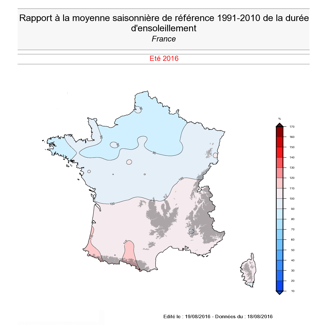 Image d'illustration pour Pré-bilan de l'été 2016 : plus sec et chaud que la norme