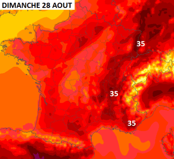 Image d'illustration pour Fortes chaleurs voire canicule - suivi et prévision