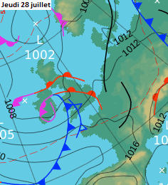 Image d'illustration pour Plus chaud au Sud qu'au Nord... ou l'inverse