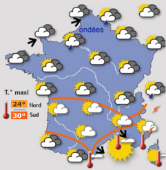 Image d'illustration pour Plus chaud au Sud qu'au Nord... ou l'inverse