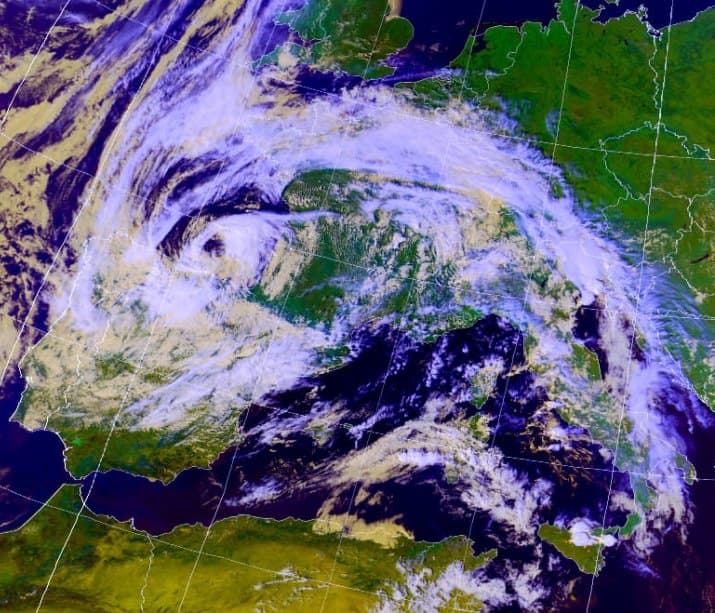 Image d'illustration pour Une dépression subtropicale vers l'Aquitaine sur un Océan trop chaud