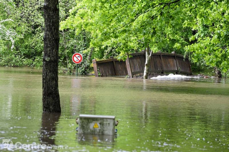 Image d'illustration pour Pluie abondante, inondations et crues sur le Centre de la France