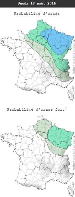 Image d'illustration pour De forts orages mettent provisoirement fin aux fortes chaleurs