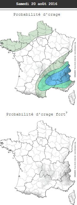 Image d'illustration pour De forts orages mettent provisoirement fin aux fortes chaleurs