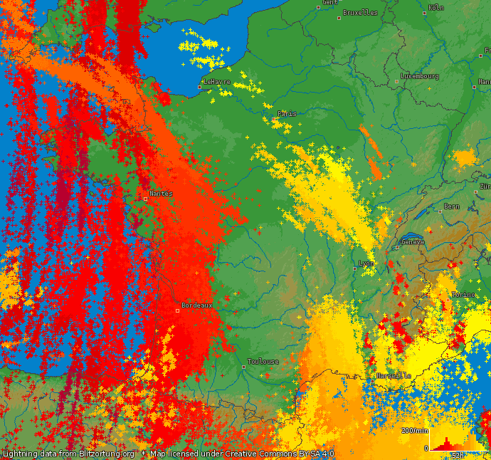 Image d'illustration pour De violents orages mettent fin aux fortes chaleurs au Sud