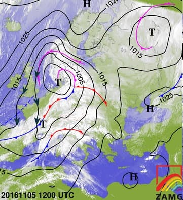 Image d'illustration pour Pluie, orage, vent, neige et grêle : un week-end très agité !