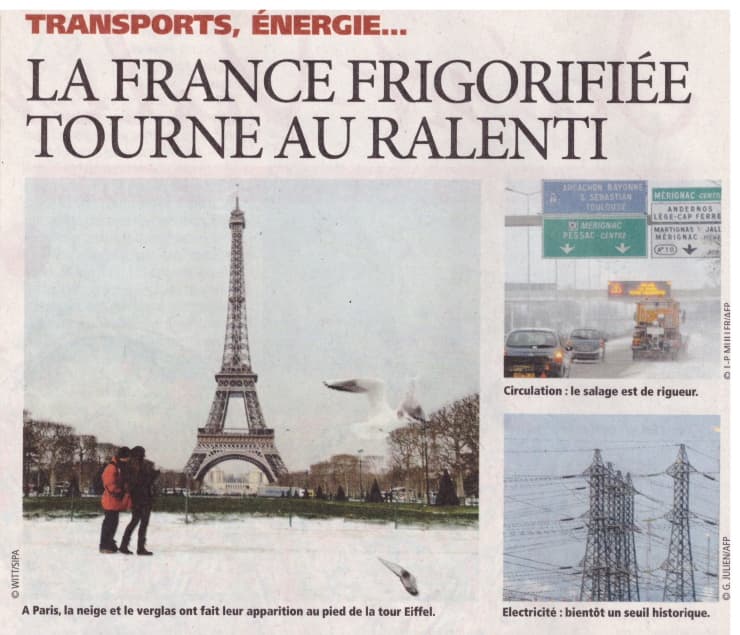 Image d'illustration pour Une vague de froid est-elle encore possible en cette saison ?