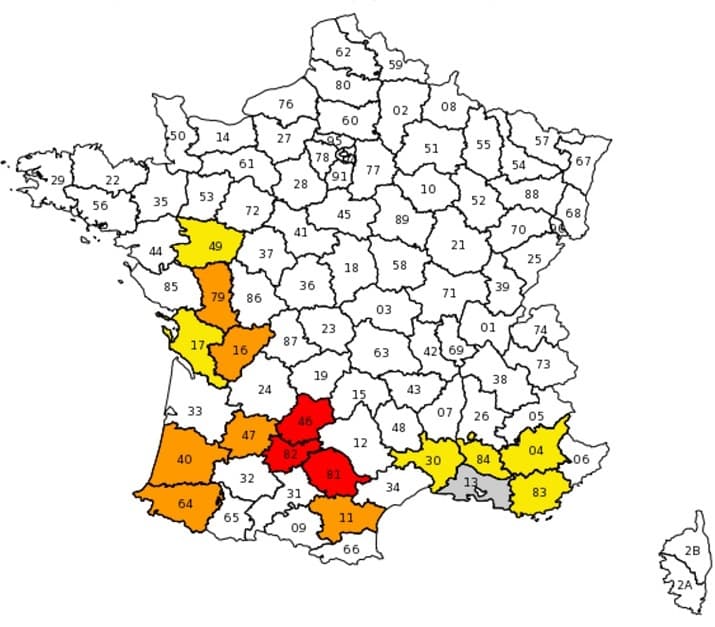 Image d'illustration pour La sécheresse s'étend du Sud-Est vers l'Ouest de la France