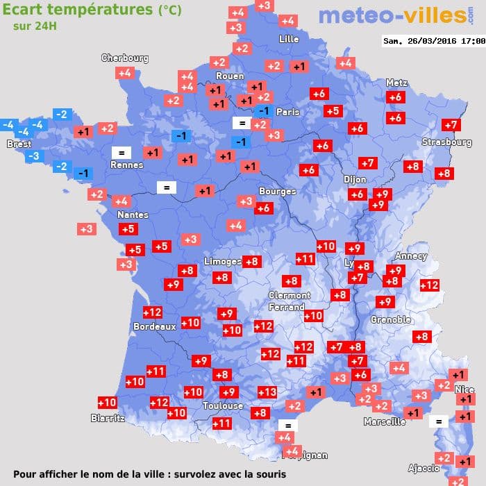 Image d'illustration pour Pic de douceur dans le sud ce samedi 