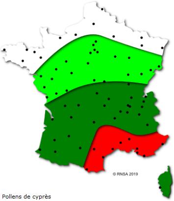 Image d'illustration pour Soleil et douceur favorisent floraisons et pollens