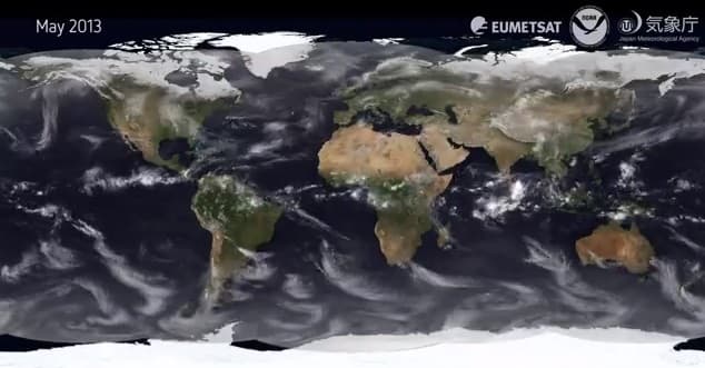 Image d'illustration pour Animation satellite globale du 1er janvier au 30 septembre