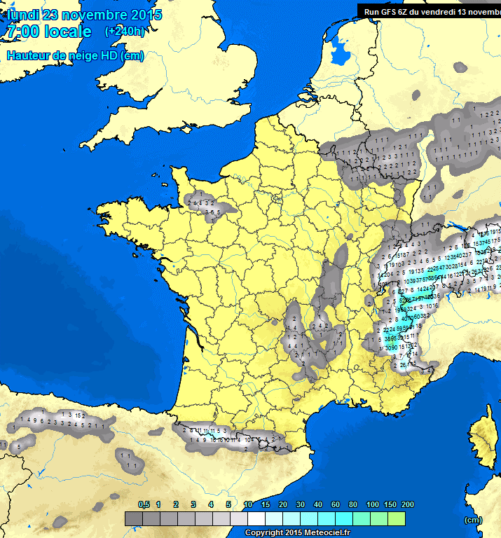 Image d'illustration pour Un WE calme avant pluie, vent et neige la semaine prochaine ?